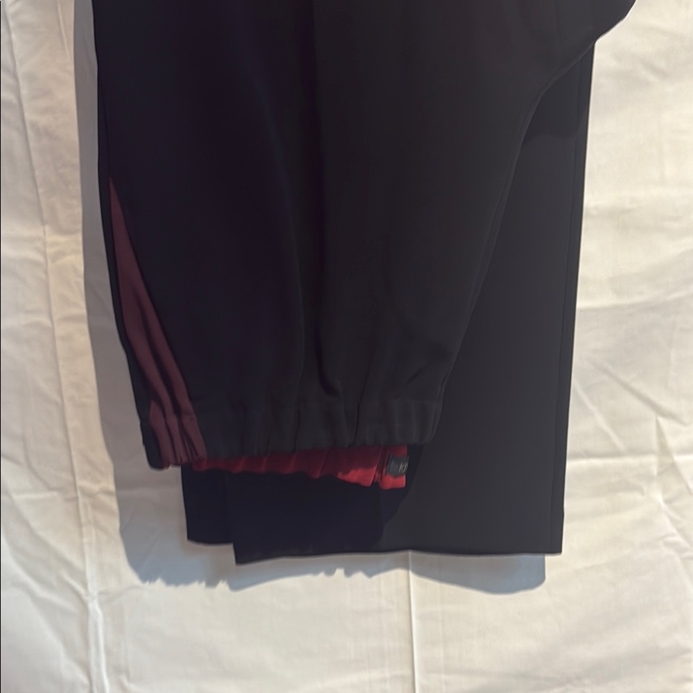 Marina Rinaldi Black wide leg Crepe Trousers